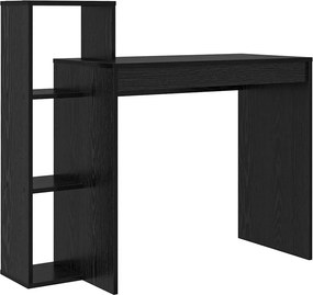 vidaXL Γραφείο Μαύρη Οξυά Επεξεργασμένο Ξύλο 100 x 40 x 90 cm