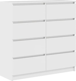 vidaXL Ντουλάπι Λευκό 100x35x99 εκ. Επεξεργασμένο Ξύλο