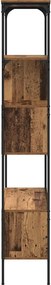 vidaXL Βιβλιοθήκη 7 επιπέδων 76 x 33 x 188,5 εκ Επεξεργασμένο Ξύλο