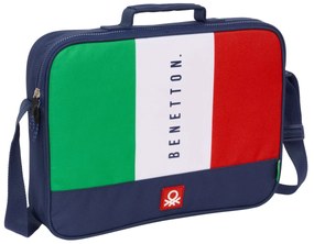 Σχολική Τσάντα Benetton Flag Ναυτικό Μπλε 38 x 28 x 6 cm