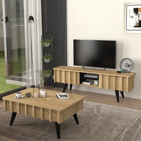 ΕΠΙΠΛΟ ΤΗΛΕΟΡΑΣΗΣ GEMMA MEGAPAP ΧΡΩΜΑ SEPET OAK 150X35X46,7ΕΚ.