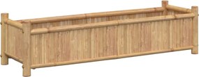vidaXL Ζαρντινιέρα 100x30x25 εκ. από Μπαμπού