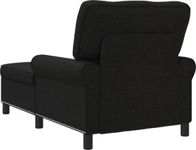 vidaXL Χαλάρωση με μαξιλάρι Μαύρο 91 x 157 x 91 εκ. ύφασμα
