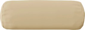 vidaXL Κάλυμμα Μαξιλαριού 2 pcs HEERLEN Μπεζ Ø 15 x 40 εκ Πολυεστέρας