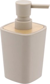 Dispenser Μπάνιου 380ml (7.5x7.5x15.5) T-D Rubber Beige 62110161