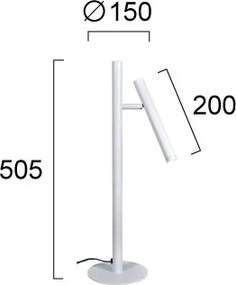 Πορτατίφ LED Viokef Corso White 4294200