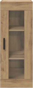 vidaXL Επιτοίχιο ντουλάπι Artisan Oak 34,5 x 34 x 90 εκ.