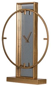 Artekko Ziusti Μεταλλικό Επιτραπέζιο Ρολόι (51x13x69)cm Artekko 43984-DS