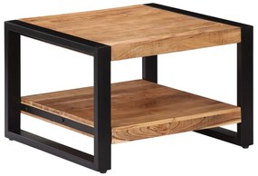 vidaXL Τραπεζάκι Σαλονιού 60 x 60 x 40 εκ. Μασίφ Ξύλο Ακακίας