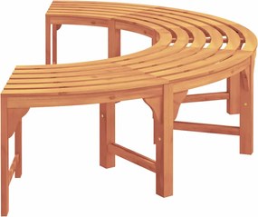 vidaXL Παγκάκι Δέντρου 2 pcs Φυσικό 160 x 80 x 45cm