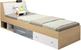 Κρεβάτι Step-90 x 200 εκ. - 94.00Χ228.00Χ85.00cm