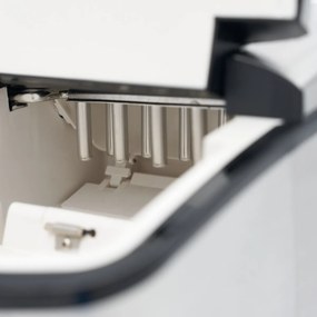 Ice Machine - 10-12kg/day - Bullet Cubes - Air Cooled - Silver