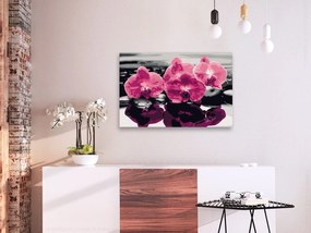 Πίνακας για να τον ζωγραφίζεις - Three Orchids  60x40