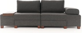 3-Seat Sofa-Bed Perenna Linen - Anthracite Anthracite