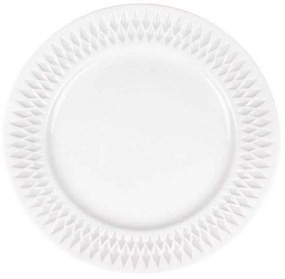 Πιάτο Φρούτου Diamante PRPW430003 Φ20cm White Oriana Ferelli® Porcelain