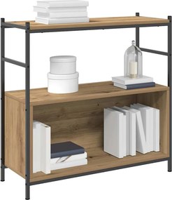 vidaXL Ράφι Βιβλίων 80 x 30 x 78,5 εκ Επεξεργασμένο Ξύλο Artisan Oak