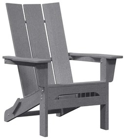 vidaXL Έπιπλα Χαλάρωσης Κήπου 2 pcs Ανοιχτό γκρι 74.5 x 80.5 x 90 εκ.