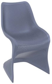 Καρέκλα Bloom Dark Grey 20-0026  50X58X85cm Siesta