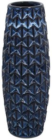 Βάζο 023-124-117 12x35cm Blue Ceramic
