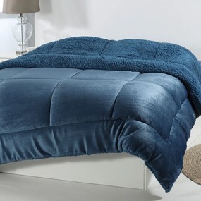 Κουβερτοπάπλωμα Υπέρδιπλο (220x240) Silk Fashion Solid Navy