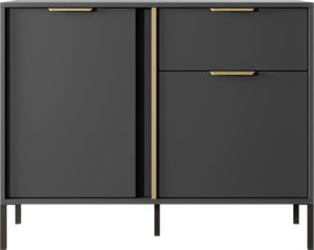 Μπουφές Larry  2D1S-Anthraki - 103.30Χ39.50Χ81.40cm