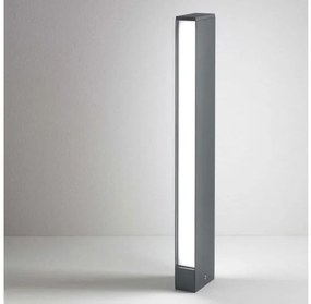 Επιδαπέδιο Φωτιστικό LED 8W IP54 3000K Γκρι Slat LD0154G3 Zafferano-LD0154G3-Γκρι LD0154G3