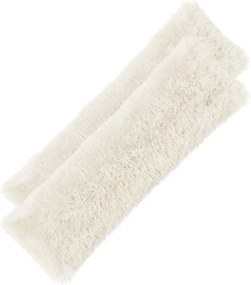 vidaXL Κάλυμμα Μαξιλαριού 2 pcs HEERLEN Λευκό 40 x 145 εκ. PV Φλίς