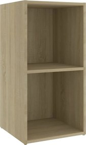 vidaXL Έπιπλα Τηλεόρασης 2 τεμ Sonoma Δρυς 72x35x36,5εκ Επεξ. Ξύλο