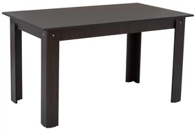 KITCHEN TABLE KELVIN, WENGE, ΗΜ2429.02 140x80x77 cm.