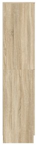 vidaXL Μπουφές Sonoma oak Μοριοσανίδες με φινίρισμα σε χρώμα Sonoma oak