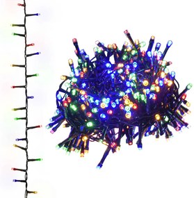 vidaXL Φωτάκια Compact με 3000 LED Πολύχρωμα 65 μ. από PVC