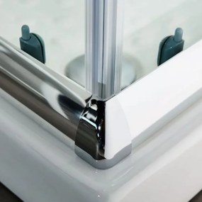 New Tema 72x100x180 Stripes Παραλληλόγραμμη Καμπίνα Ντους