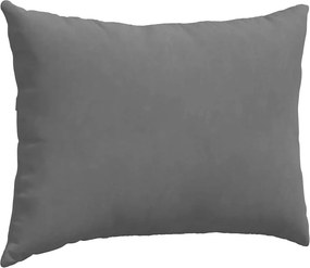 vidaXL Μαξιλάρι Καναπέ 2 pcs Σκούρο Γκρι 70 x 50 cm ύφασμα