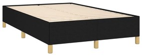 ΚΡΕΒΑΤΙ BOXSPRING ΜΕ ΣΤΡΩΜΑ ΜΑΥΡΟ 120X190 ΕΚ. ΥΦΑΣΜΑΤΙΝΟ 3269925