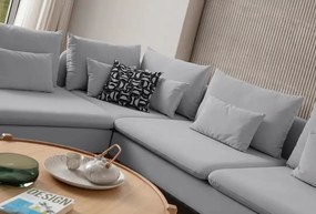 Corner Sofa Flexy L - Grey Grey