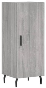 vidaXL Ντουλάπι Γκρι Sonoma 34,5x34x90 εκ. από Επεξεργασμένο Ξύλο