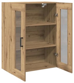 vidaXL Ντουλάπα τοίχου Επιτοίχιο artisan δρυς 69.5 x 34 x 90 εκ.