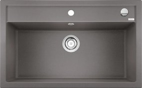 Blanco Dalago 8 - Νεροχύτης Κουζίνας Γρανίτη 81,5x51 - Alu Metallic