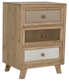 Κομοδίνο Home ESPRIT 48 x 35 x 66 cm