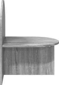 vidaXL Κομοδίνο Γκρι Sonoma 48 x 49 x 65 εκ.