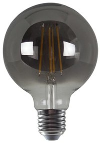 LED FILAMENT E27 G95  SMOKE 8W 1800K 230V AC 400LM RA80 - PALA958WWSM