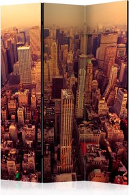 Διαχωριστικό με 3 τμήματα - Bird Eye View Of Manhattan, New York [Room Dividers]