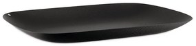 Δίσκος Σερβιρίσματος Ανάγλυφος Moiré MW70 BT 45x34cm Μεταλλικός Black Alessi Metal