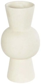 Βάζο Bangkok 21274 12,5x12,5x23cm Beige GloboStar Κεραμικό