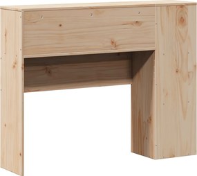 vidaXL Κεφαλάρι με Αποθ. Χώρο 100 εκ. από Μασίφ Ξύλο Πεύκου