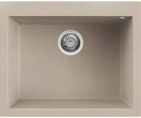 Elleci Quadra 110 Ένθετος Νεροχύτης κουζίνας Avena 51 61x50cm