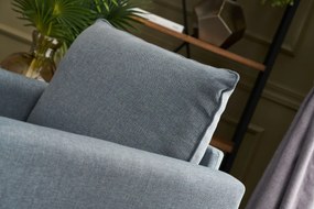 Πολυθρόνα Μπλε BELLA SOFT 81x82x85