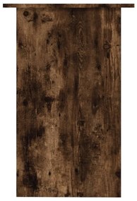 vidaXL Γραφείο Καπνιστή Δρυς 90 x 50 x 74 εκ. από Επεξεργασμένο Ξύλο