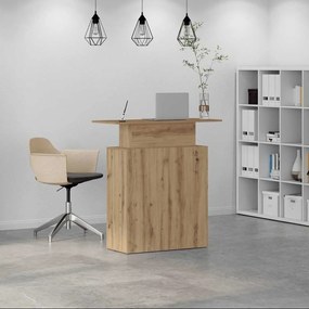vidaXL Γραφείο υποδοχής 100x40x104 εκ. Επεξεργασμένο Ξύλο