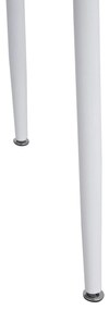 Τραπέζι Τραπεζαρίας PALOMA με Λευκά πόδια Sonoma 120x70x76,5 εκ. 120x70x76.5 εκ.